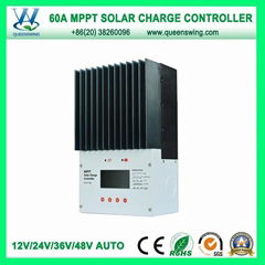 60A 12/24/36/48V Power Point Tracking Solar Charge Controller (QW--MT4860A)