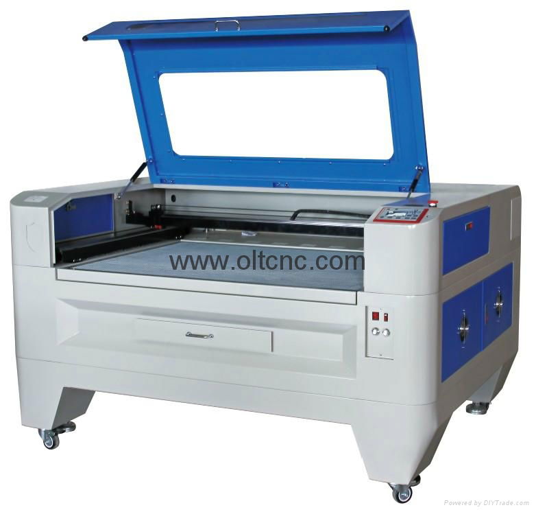 100w co2 laser engraving & cutting machine 1300*900mm with high precision  2