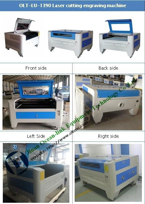 100w co2 laser engraving & cutting machine 1300*900mm with high precision 