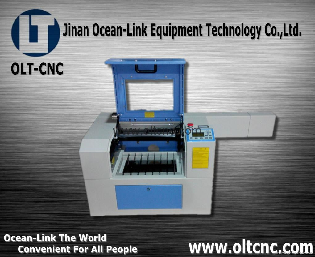 60w co2 laser engraving & cutting machine 400*300mm from easten price