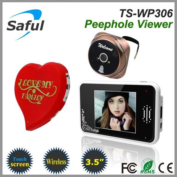 2.4GHz Digital  Wireless Peephole Viewer TS-WP306