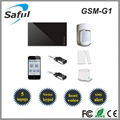 Saful GSM-G1 intelligent home security GSM alarm system