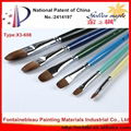 Professional Art Artist paint brush long handle