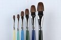 Professional Art Artist paint brush long handle 4
