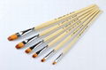 Artist Brushes set Nylon Acrylic Paint Brushes 4