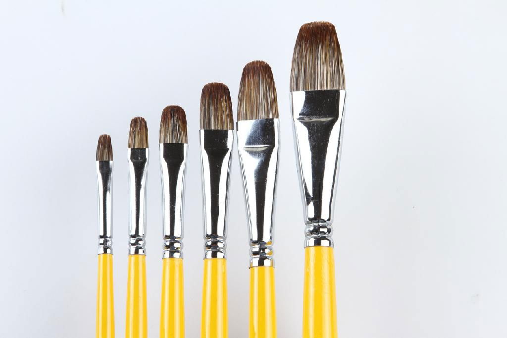 oil Acrylic Paint Brushes Artist Brush set 4