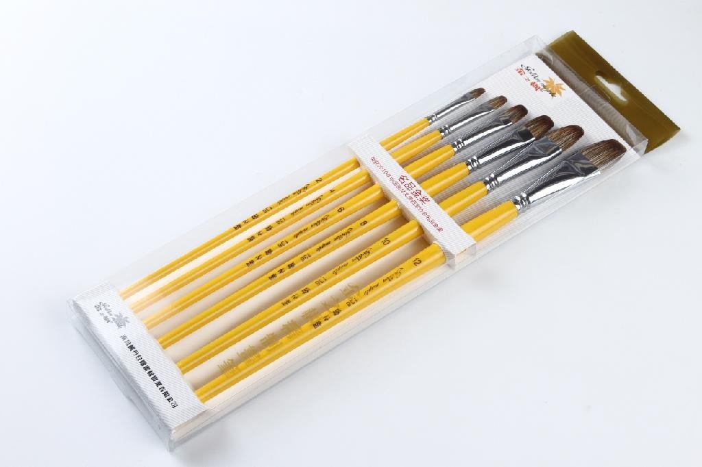 oil Acrylic Paint Brushes Artist Brush set 5