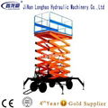 mobile hydraulic scissors lifting