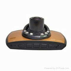 2.0 inch TFT LCD Screen 100 degree Wide Angle View Car DVR Supports Night Vision