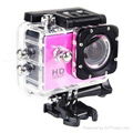 Helmet Sport DV Car Cam Waterproof Action Camera 1080P HD 1