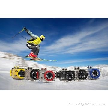 Sports DVR used for diving skiing high speed movement vehicle traveling recorder 5