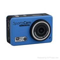 Sports DVR used for diving skiing high speed movement vehicle traveling recorder