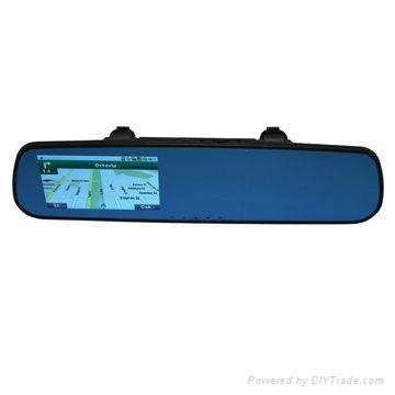 4.3'' HD Car DVR TFT LCD Monitor Mirror Reverse Car Rear View Backup Camera Kit 3