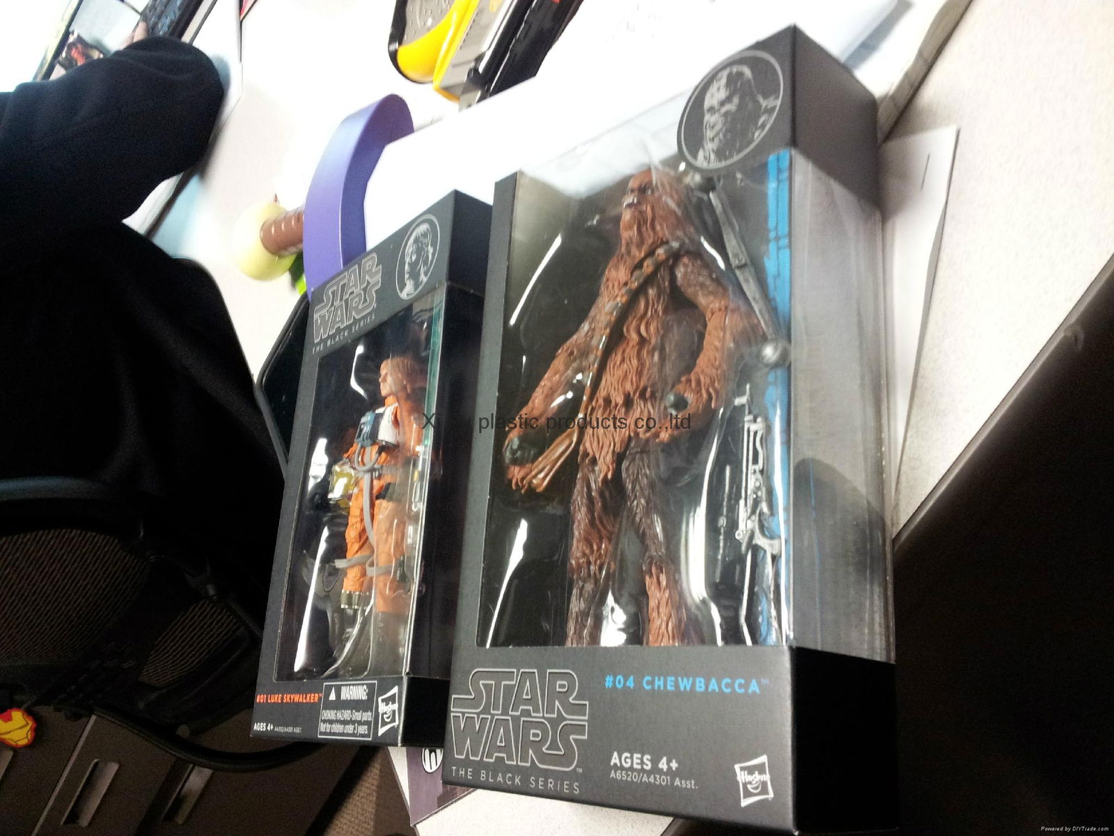 Star War collectible figure with window box packed 5