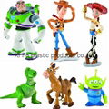 Disney licensed figure character products   custom made plastic figure 
