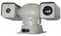 2000m 360 degree HD horizontal far-range PTZ laser thermal infrared fog-penetrat 2