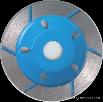 Sintered cup wheel