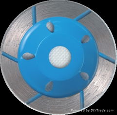 Sintered cup wheel