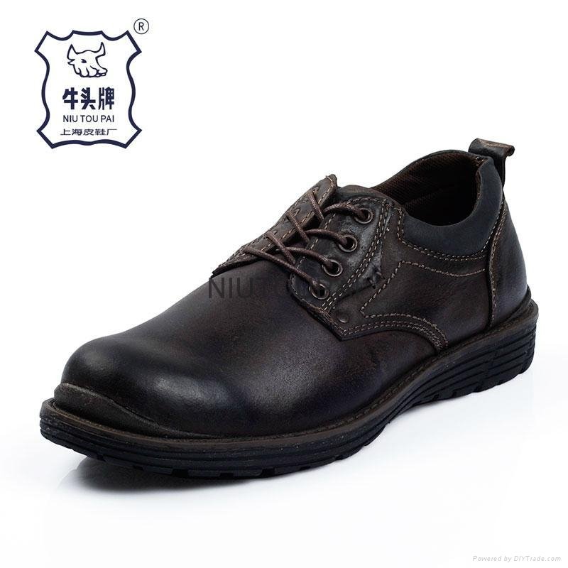 Men Genuine Leather Shoe Comfortable Oxford Shoe From Factory 5