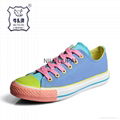 Lady Casual Canvas Brand Shoe By Manufacture Colorful 4