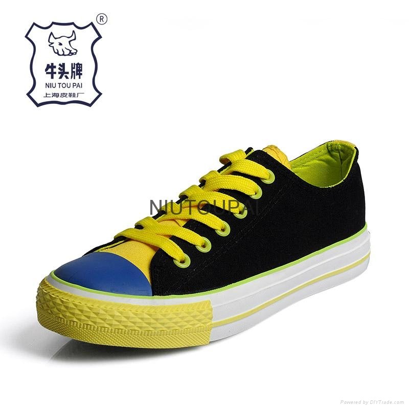 Lady Casual Canvas Brand Shoe By Manufacture Colorful 2