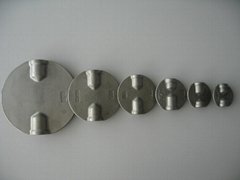 Stainless steel Dual Alxe butterfly valve disc