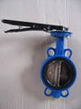 Wafer Type One Half Shaft Butterfly Valve Without Pin  1