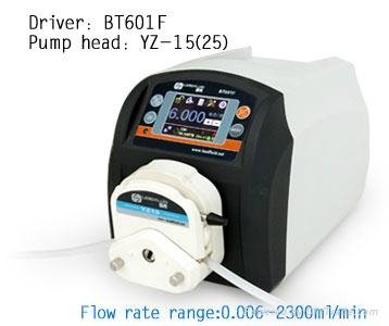 peristaltic metering pump with LCD touch screen