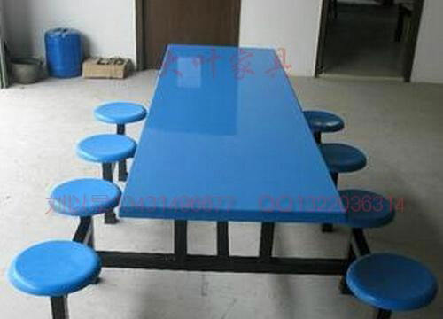 圓凳玻璃鋼餐桌