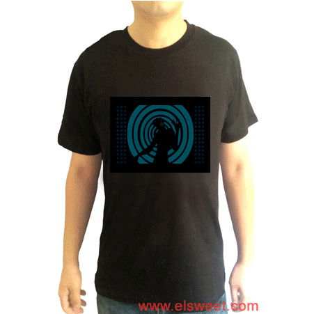 Sound Activated Light Up Equalizer Shirts