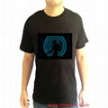 Sound Activated Light Up Equalizer Shirts