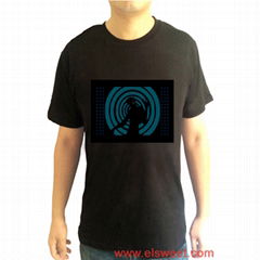 Sound Activated Light Up Equalizer Shirts