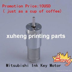 2014 Promotion Price Of Ink Key Motor For Mitsubishi Spare Parts Factory Direct 