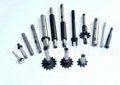 Precision Stainless steel linear shaft gear shaft manufacturer OEM worm shafts 1