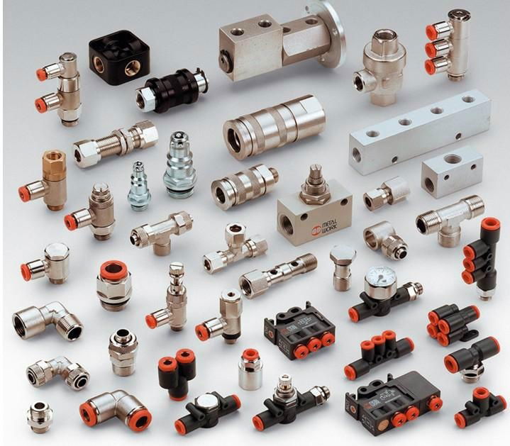 Precision pneumatic components Mini Cylinder,High quality aluminum valve bodies  1
