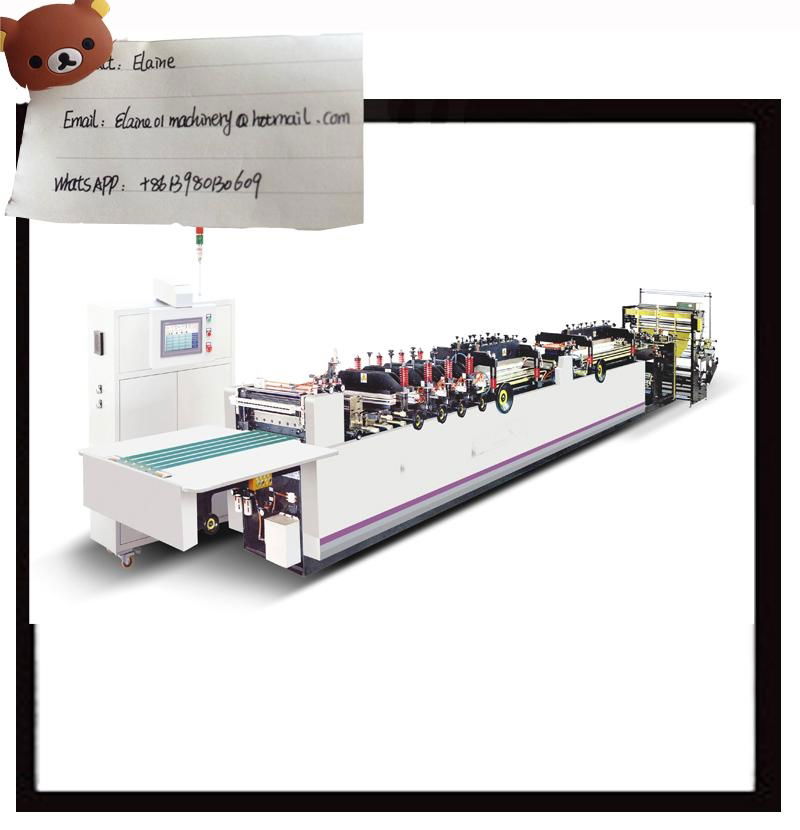 3 side sealing bag making machine  2