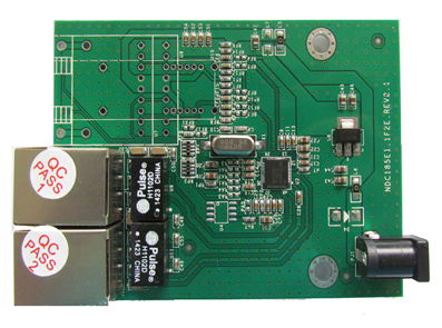 Fiber media converter PCB 5