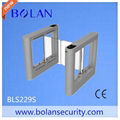 Glass type new design swing barrier gate