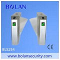 RFID access control high speed gate flap barrier turnstile 1