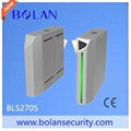 RFID access control high speed gate flap barrier turnstile 2