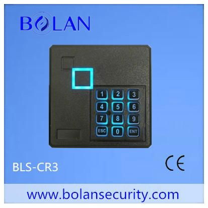 RFID access control ID or IC card reader with keypad 2