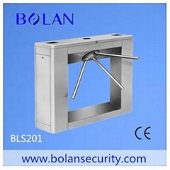 RFID access control entrance security waist height turnstile gate