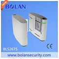 Glass type sliding barrier turnstile