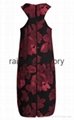 Clothing Style for Women Red Floral Print Ladies Dresses 3