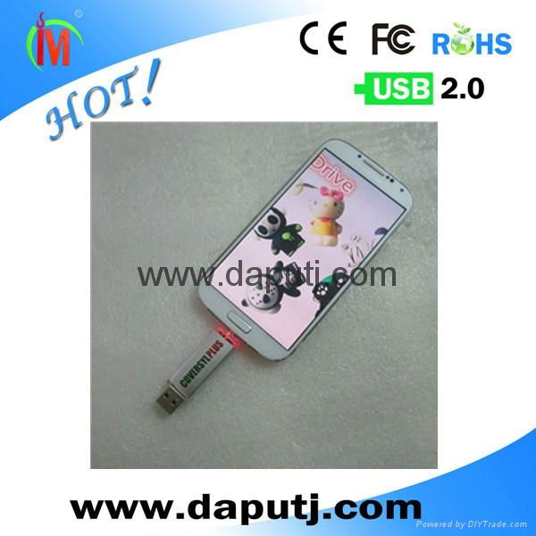 Hot OTG usb flash drive for mobile phone 