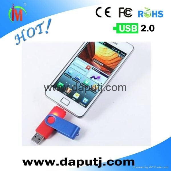 Hot OTG usb flash drive for mobile phone  3