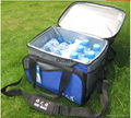 Outdoor insulated two person PEVA cooler bag  10