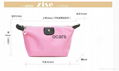 Foldable travel organizer cosmetic bag 12