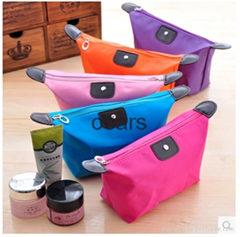 Foldable travel organizer cosmetic bag