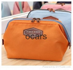 High quality foldable waterproof polyester cosmetic bathe bag